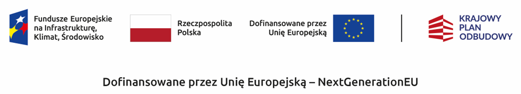 Logotypy FEnIKS, Polska, UE, KPO