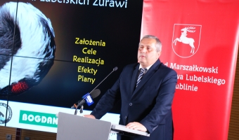 Wystartował projekt „Wędrówki lubelskich żurawi”, którego partnerem jest WFOŚiGW